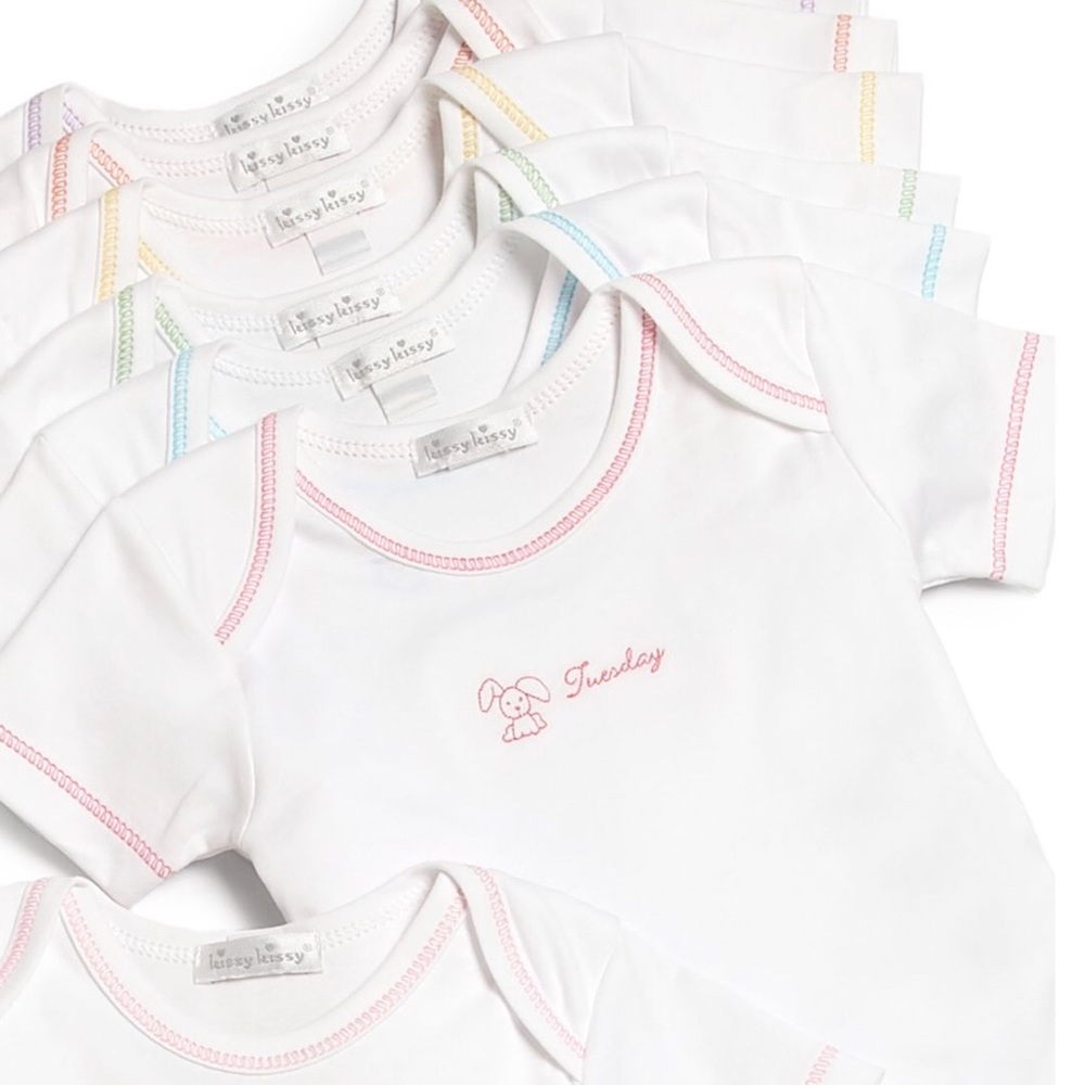BNWT Kissy kissy Day of the Week GIRLS Set